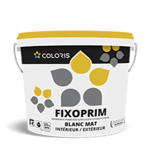 COLORIS Fixoprim, Seau De 23Kg, Peinture Impression Pour Surfaces Intérieur Et Extérieur