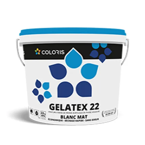 COLORIS Gelatex 22 22Kg, Peinture A Eau, Peinture Pour Intérieur