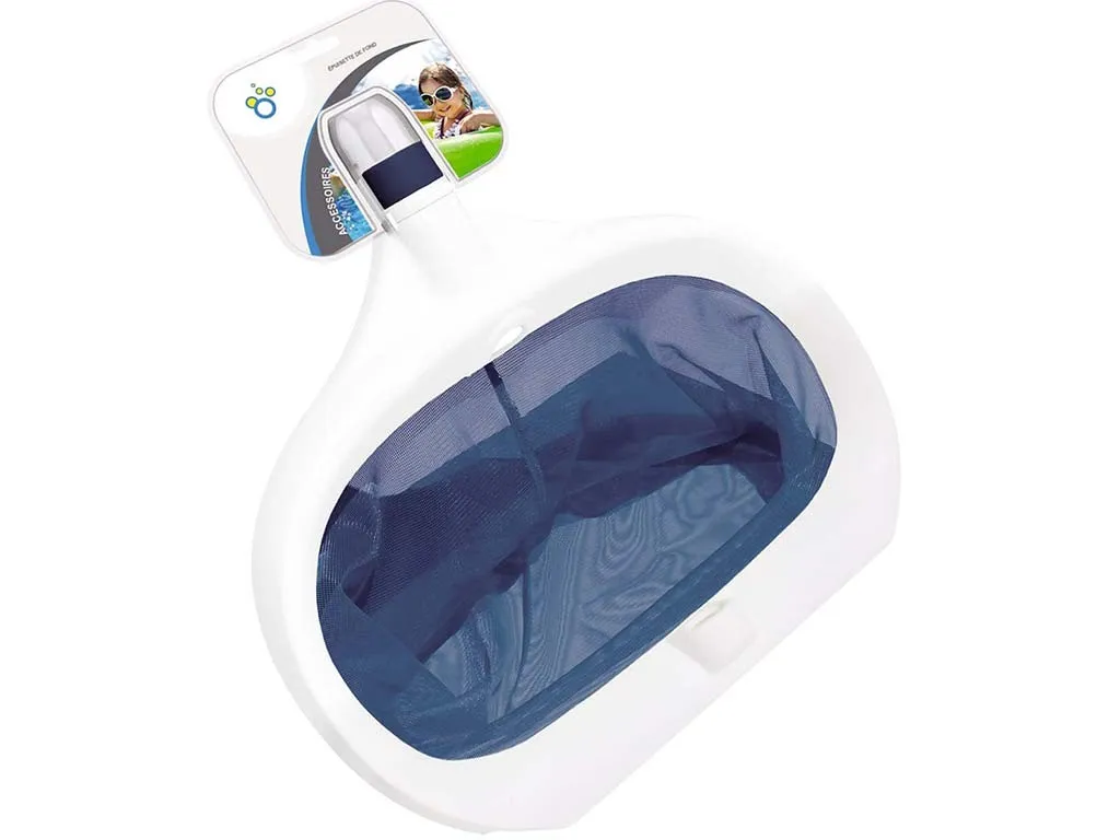 Epuisette de Fond Profonde, Compatible Tous Types Câbles Robustes, Blocage Rapide Clic-Clac, Piscine et Spa