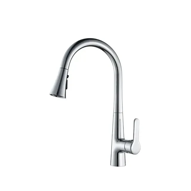 Robinet Cuisine Mitigeur AHWCY13213, Robinet à Tête Coulissante de Haute Qualité, Facile à Utiliser