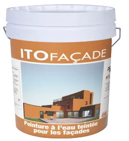 Peinture COLORADO - 25 Kg Itofaçade, Peinture à eau, Peinture Pour Façade, Rendement 5 à 6 m²/kg, Séchage 30mn, Conservable 2ans