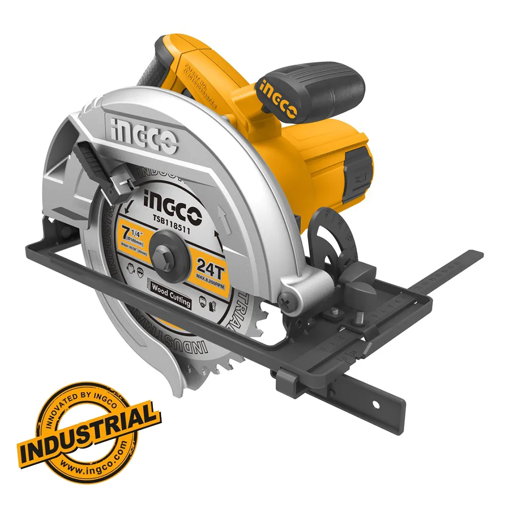 Scie Circulaire INGCO CS18568, Puissance 1400 W, Tension 220 V