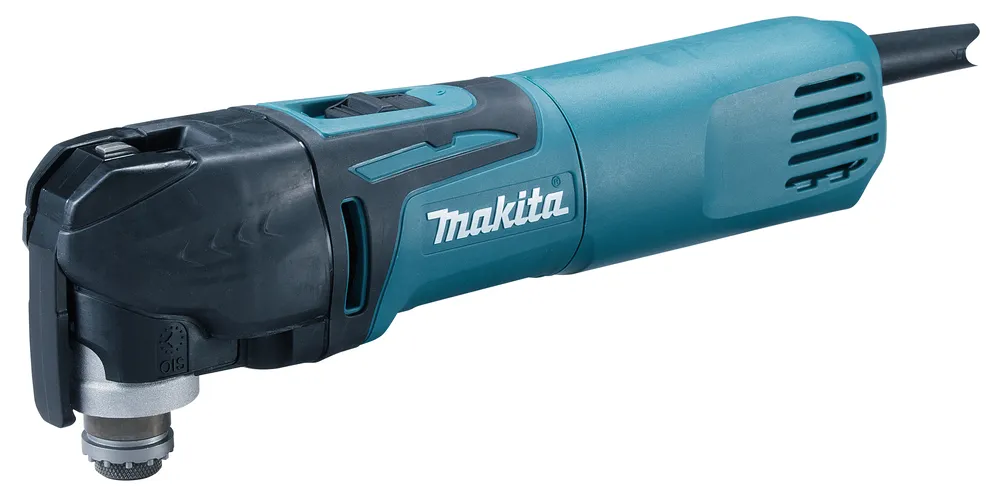 MAKITA Découpeur-Ponceur Multifonctions, TM3010CX3J, Pour Couper, Racler, Poncer, Gratter, Votre Partenaire De Bricolage