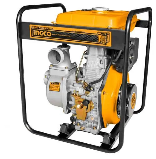 Pompe A Eau Diesel INGCO GEP301, Système De Démarrage A Recul, Moteur De 5,5CV