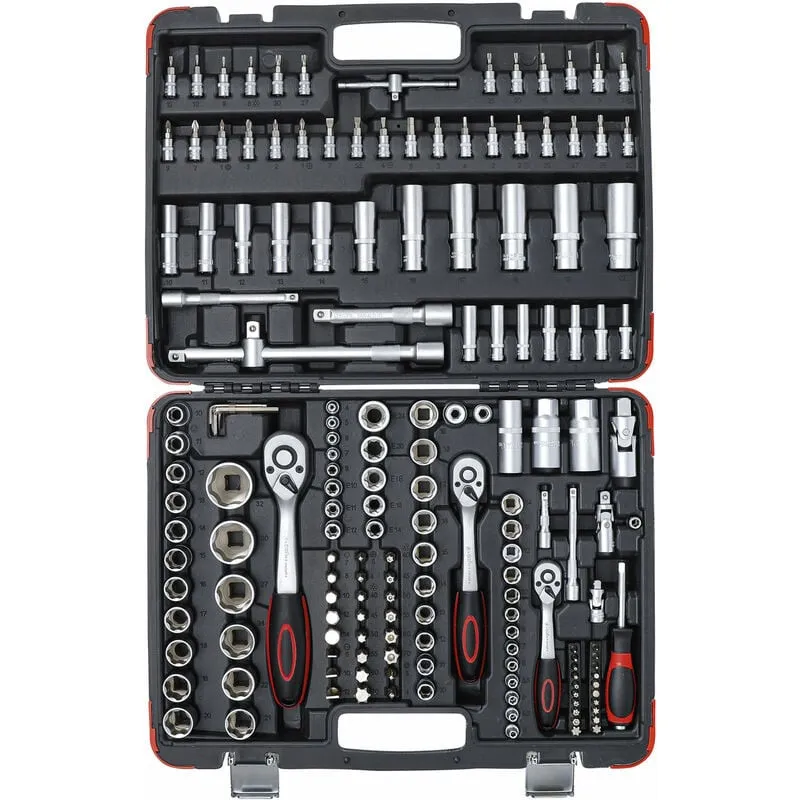 Coffret Cliquet Et Douilles, Matériels Pour Professionnels 172 Pièces