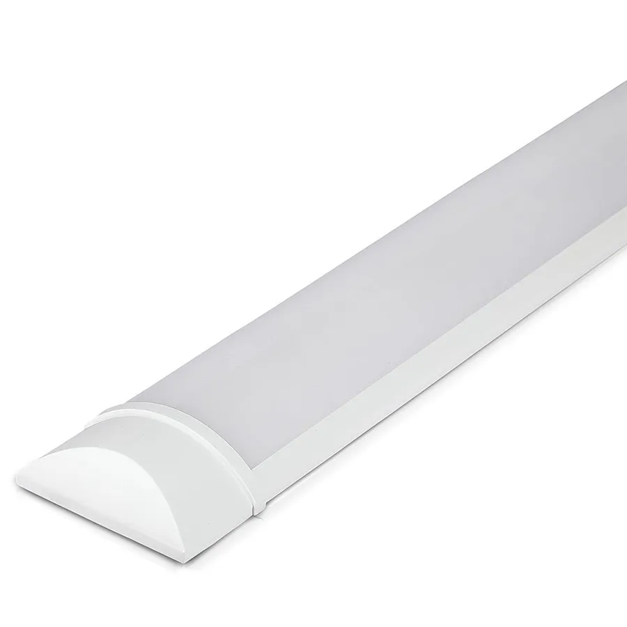VTAC Réglette LED 120cm, 40W, Blanc Naturelle, Etanche, LED Puce Samsung, Réglette en Plastique