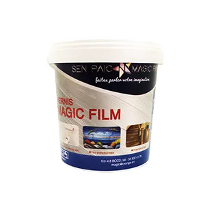 SEN PAIC Magic Film 1 Kg, Vernis Pour Intérieur et Extérieur, Adapté pour Tous Les Supports Usuels Du Bâtiment