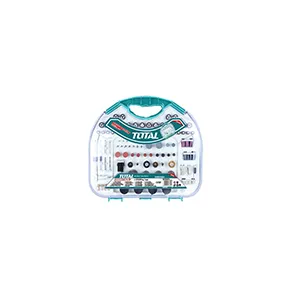 TOTAL TOOLS TACSD12501, Boîte de 250 Accessoires Pour Mini-meuleuse