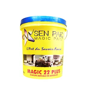 SEN PAIC Vinyl 22 Plus 22 Kg, Magic 22 Plus, Peinture Mate en Phase Aqueuse, Peinture à Eau, Revêtement Mural, Peinture Pour Intérieur