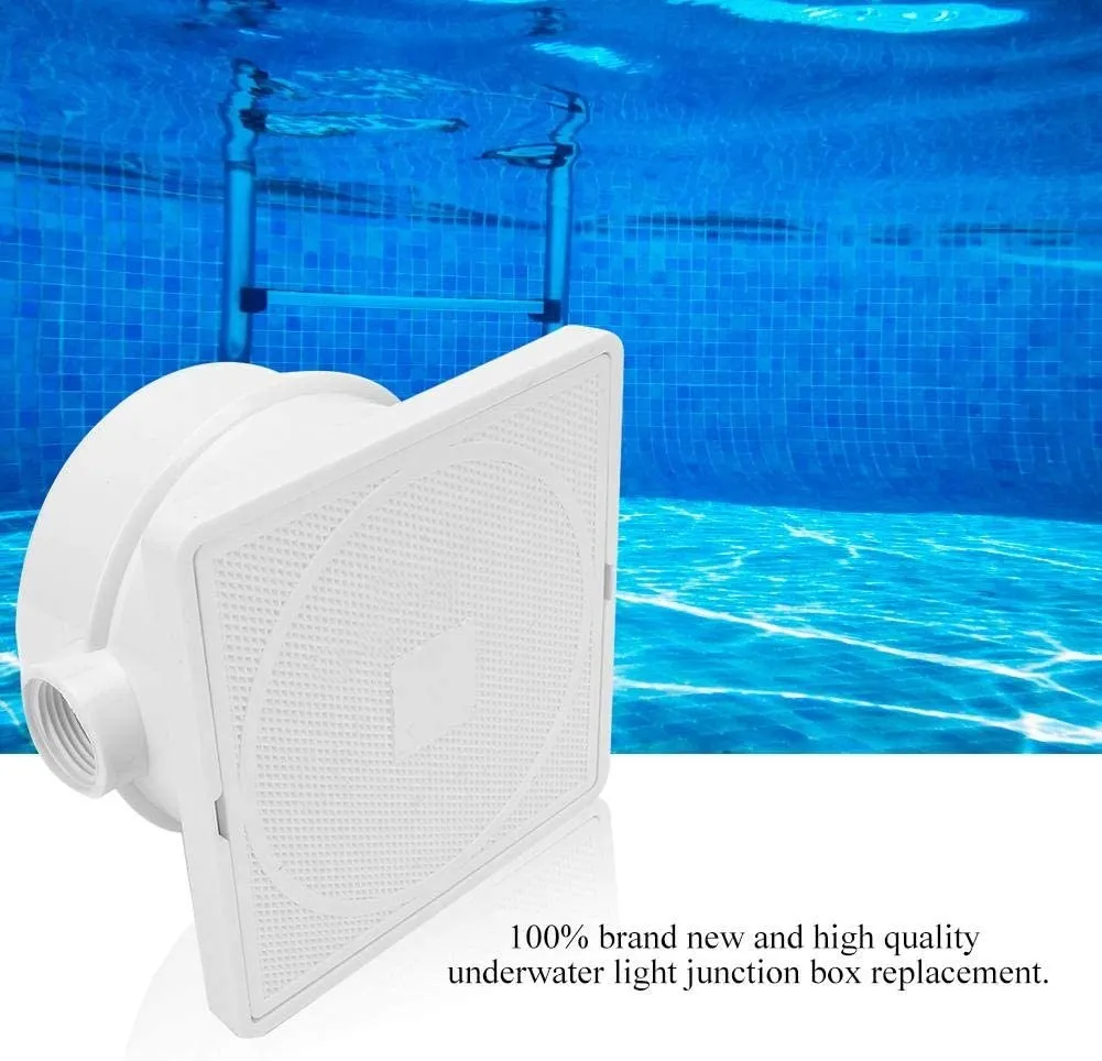 Boîte de Connexion Projecteur,  Boîte Pour Liaison Alimentation et Projecteur Piscine, Connexion sous-marine à Détection de Lumière, Bricolage, Piscine