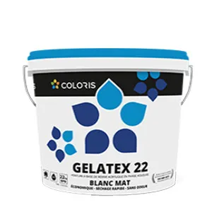 COLORIS Gelatex 22 20Kg, Peinture A Eau, Peinture Pour Intérieure