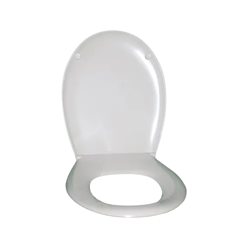 Abattant WC Blanc, Abattant Universel Finition Blanc Laqué,