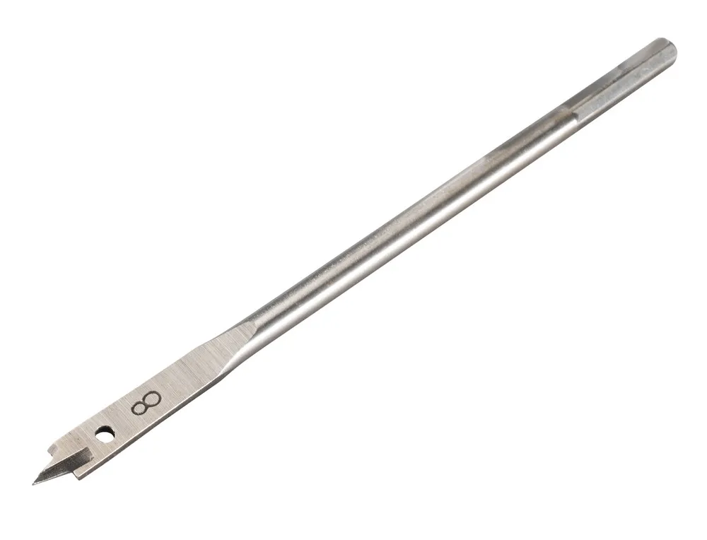 MAKITA Mèche à Bois D-07680, Emmanchement à 6 Pans, Diamètre 8mm, Perçage Ultra Rapide à Haut Régime, Outils de Perçage