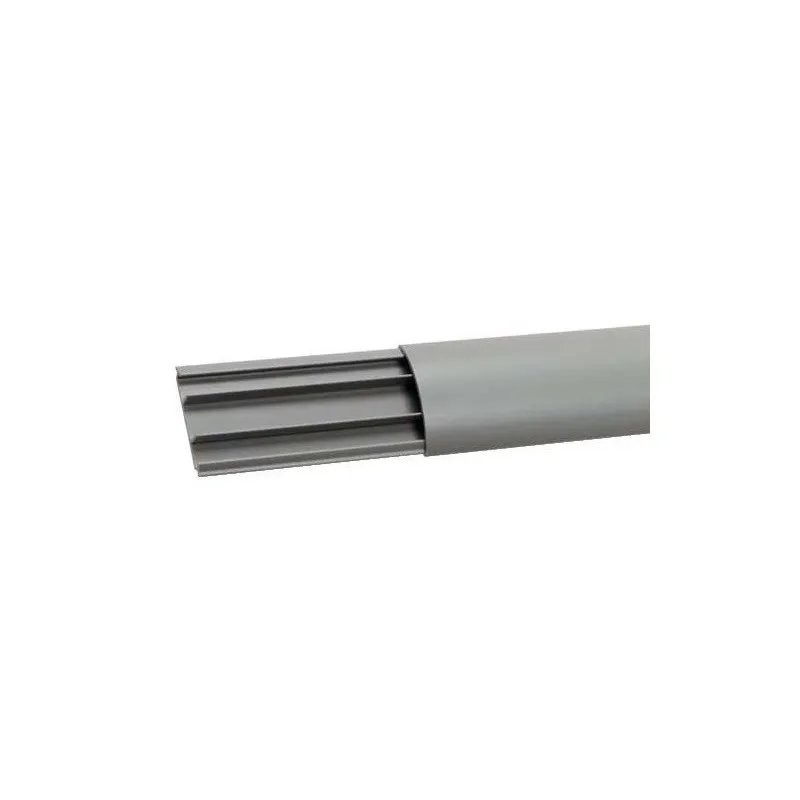 Goulotte de Sol Pour Plancher ou Mur Rigide GM, 2 Compartiments  Séparés