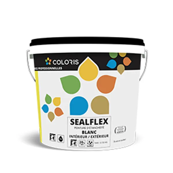COLORIS SealFlex 20Kg, Aspect Légèrement Satiné, 100% Imperméable A L'eau