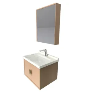 GENERIC Meuble de Salle De Bain, Deux Tiroirs Abattants, 60x50cm, Smart Mirror