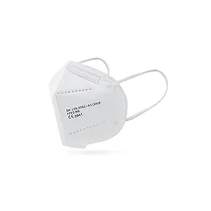 Masque FFP2 NR, Certifié Norme CE EN149, Boîte de 10, Masque de Protection Respiratoire, Haute Filtration, multi Couches, Masque FFP2 Bec de Canard, Bricolage et Protection Maximale