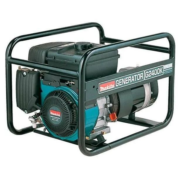 MAKITA Générateur Electrique G2400K, 2400 W, Refroidissement par Air, Démarrage Manuel