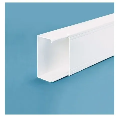 Goulotte de distribution mono-couvercle TA-E - Barre de 2m - 60 x 40mm