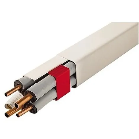 Goulotte plastique climatisation 110x75 mm lg 2m